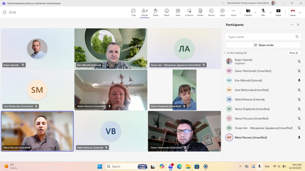 ЗАЈАКНАТИ КАПАЦИТЕТИ НА ГРАЃАНСКИТЕ ОРГАНИЗАЦИИ ЗА ЗАШТИТА НА ЖИВОТНАТА СРЕДИНА 5 Screenshot 2025 12 19 094219 1